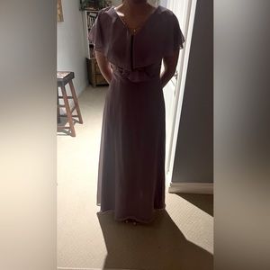 Purple Bridesmaid Dress